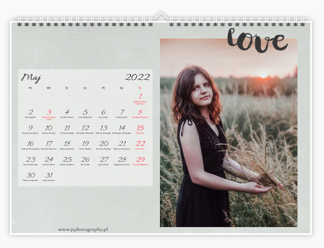 Kalendarz z twoich zdjęć poznań